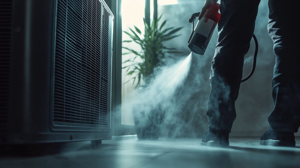 HVAC disinfection and air duct sanitizing service in Austin, TX