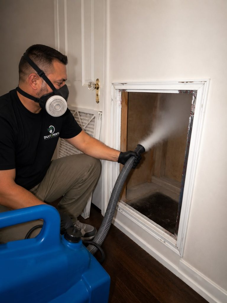 HVAC disinfection Austin TX Tech